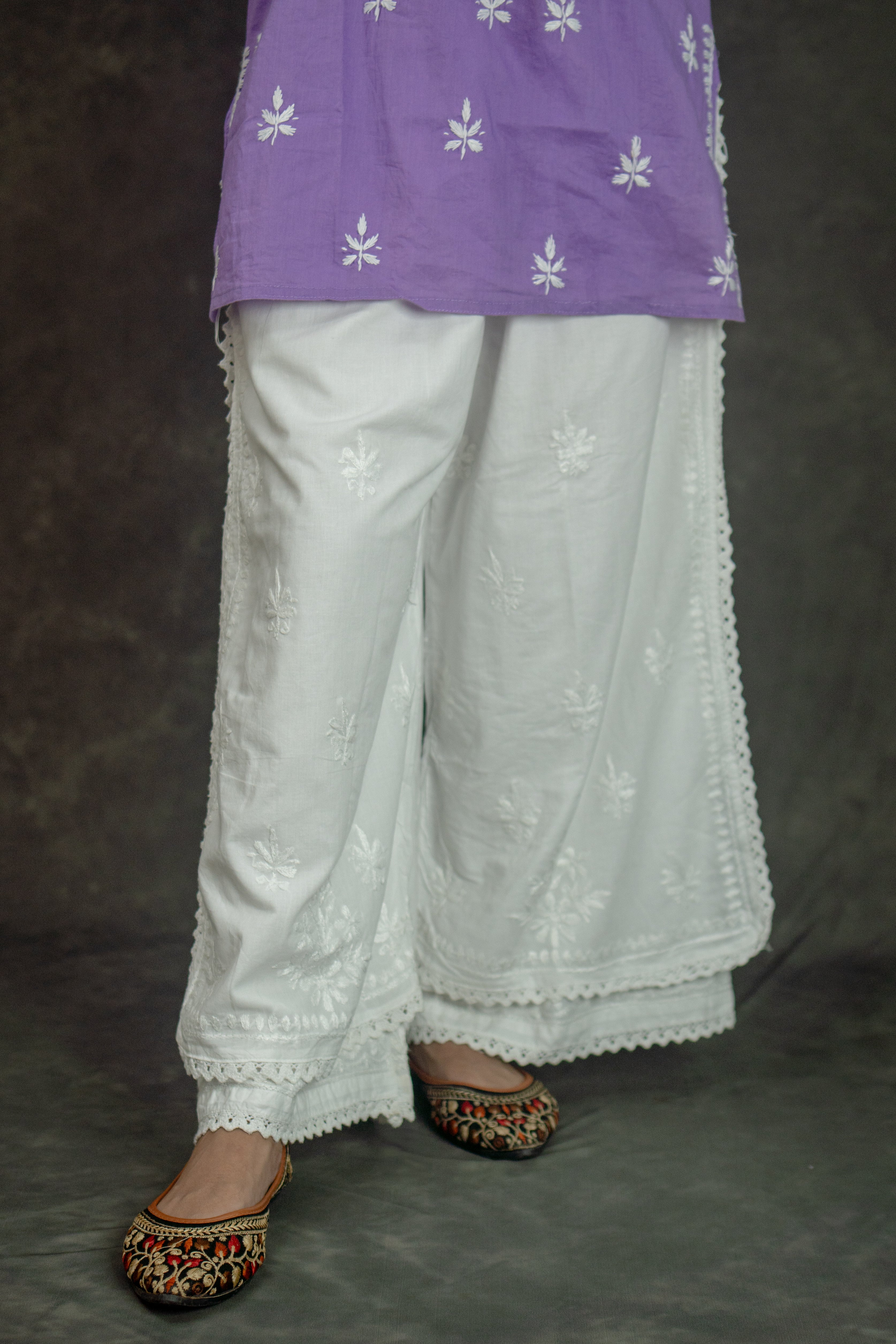 Double Layer Cotton Plazo