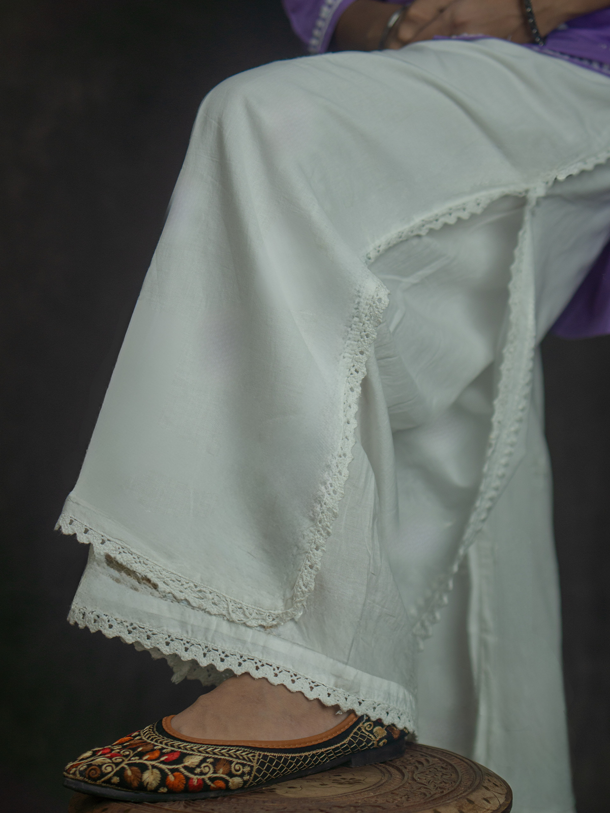 Double Layer Cotton Plazo