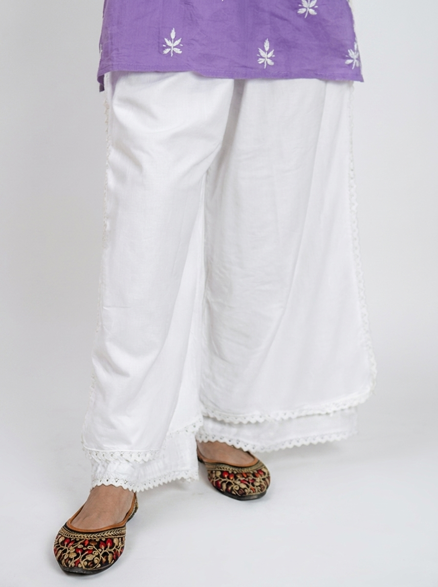 Double Layer Cotton Plazo