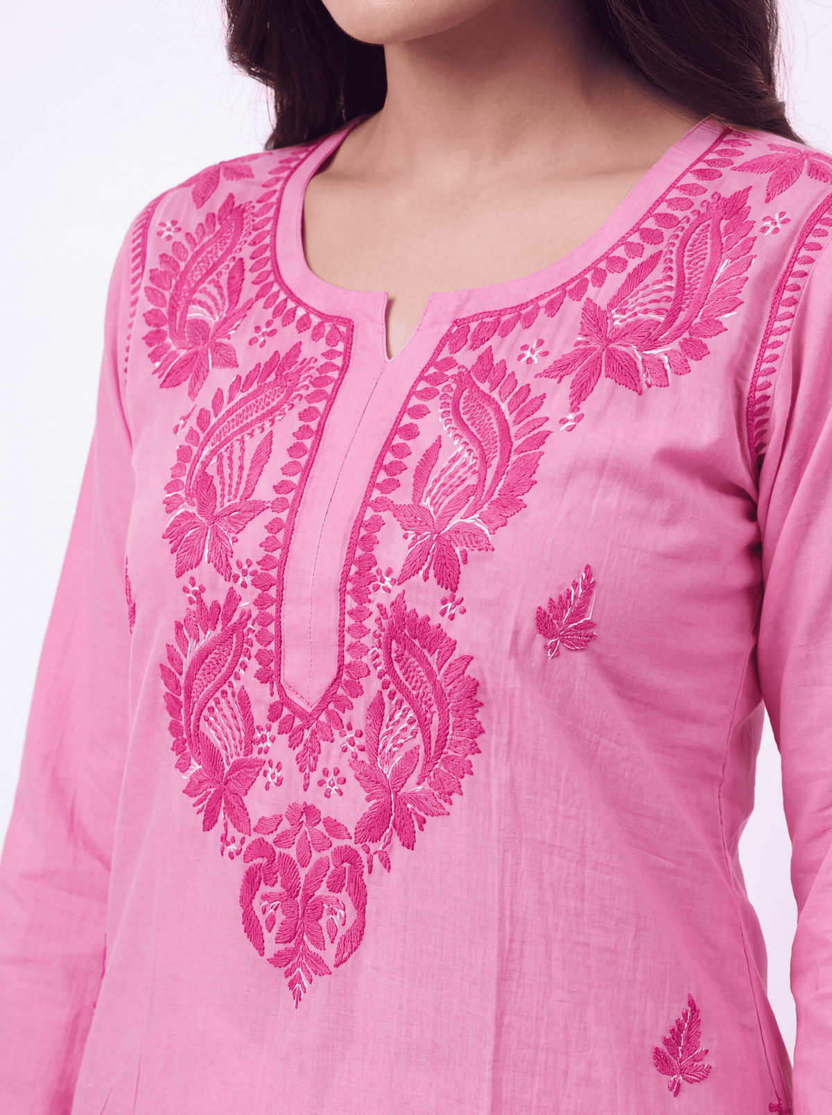 NAVYA Cotton Chikankari Kurti