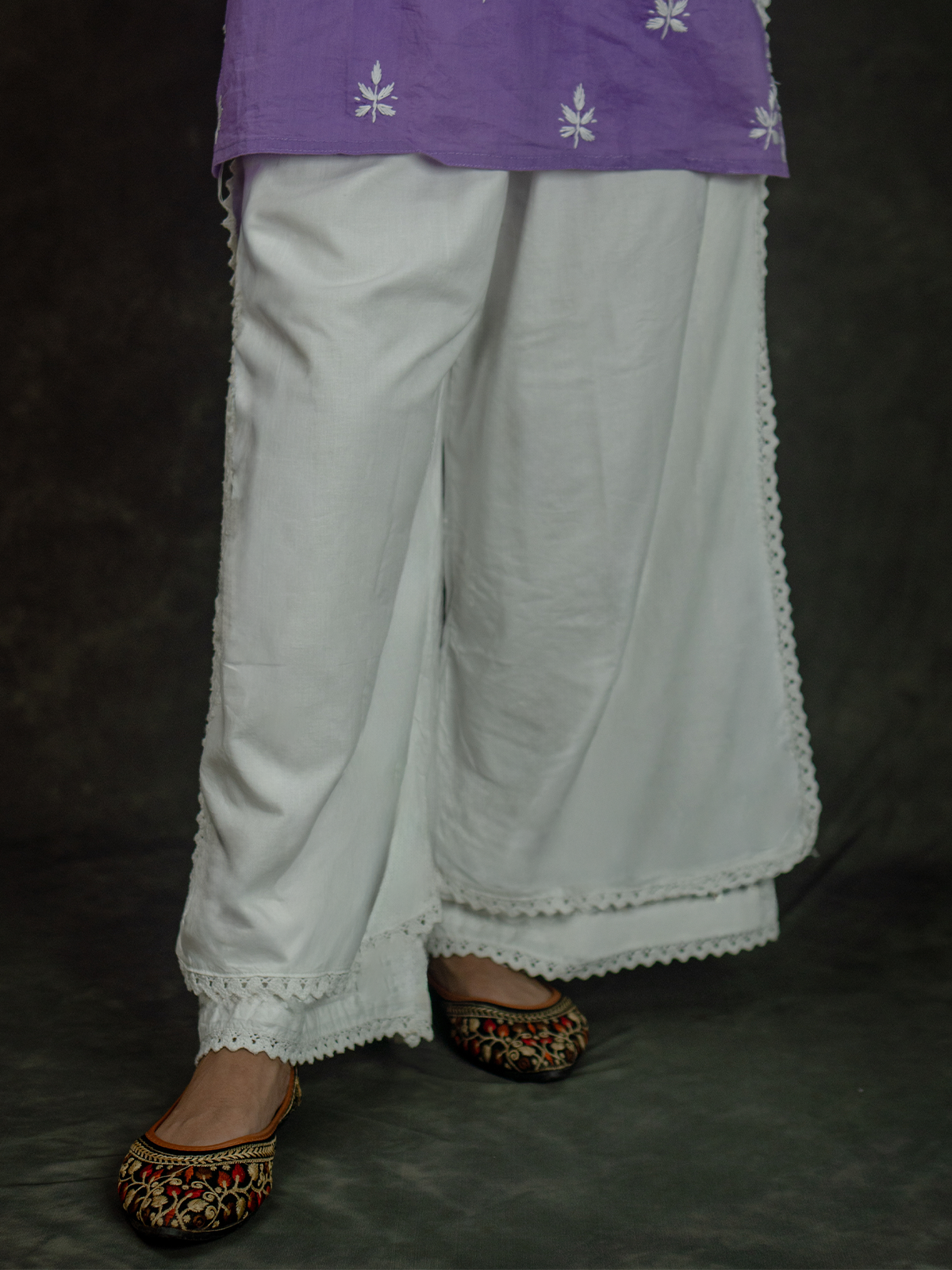 Double Layer Cotton Plazo